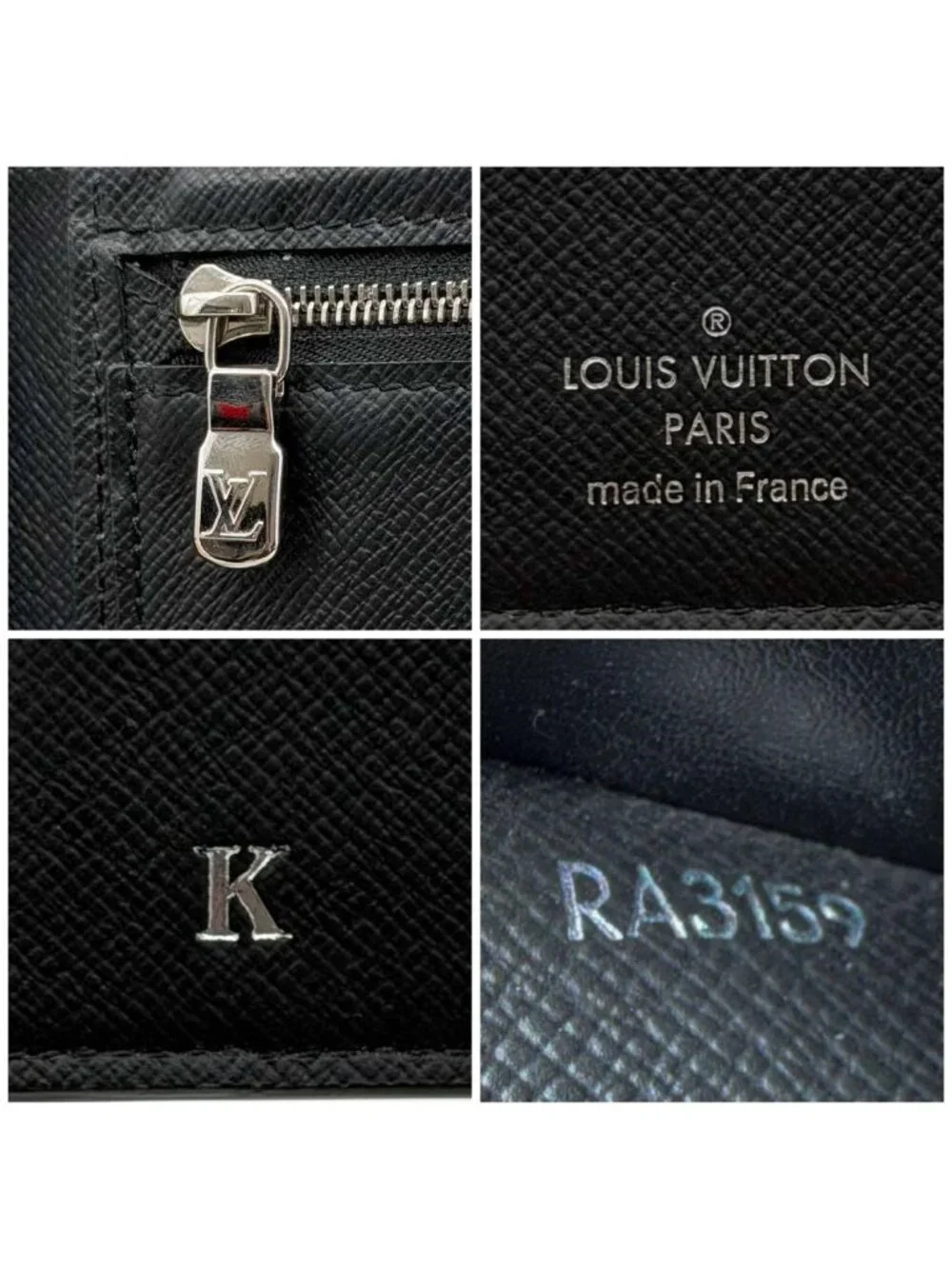 Louis Vuitton Portefeuille Amerigo NM Taiga Wallet